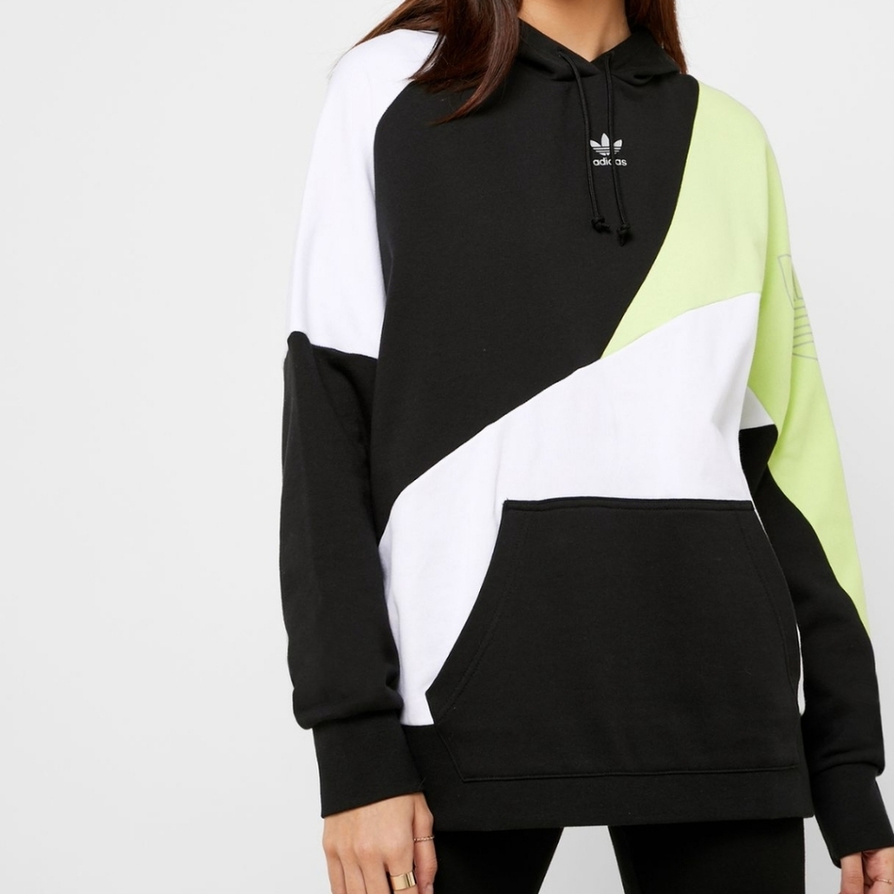 Adidas Reflective Trefoil Hoodie Medium